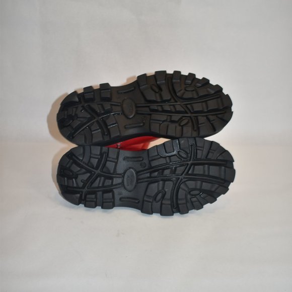 SIMON MILLER Vegan Leather Scrambler Boot Boots Red Size 39 9 US - Picture 9 of 10